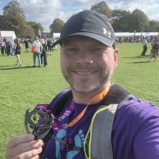 Chris Mitchell RedTree PR completes Nottingham Robin Hood Marathon for Footprints